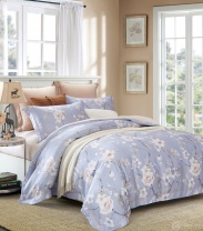 Постельное белье тенсел Фамилье Голубое купить в интернет-магазине Галактика текстиля Постельное белье тенсел Фамилье Голубое фото