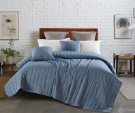 Покрывало Tango Nature Collection голубое от интернет-магазина Галактика текстиля картинка Покрывало Tango Nature Collection голубое