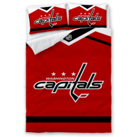 Постельное бельё Вашингтон кэпиталз Хоккейный клуб от интернет-магазина Галактика текстиля Фотография Постельное бельё Вашингтон кэпиталз Хоккейный клуб