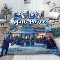 Фотография Постельное бельё С планом волшебной школы Гарри Поттер