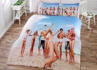 Постельное белье На пляже изображение