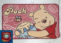 Коврик для ванной Винни Пух от интернет-магазина Галактика текстиля Фотография Коврик для ванной Винни Пух