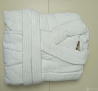 Картинка Халат белый махровый Амбианс 