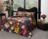 Постельное бельё SERAPHINA красное DIGITAL SATEN изображение