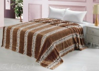 Покрывало мех Норка светлая от интернет-магазина Галактика текстиля картинка Покрывало мех Норка светлая