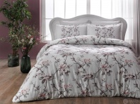 Постельное белье TAC SATIN Lotte розовый от интернет-магазина Галактика текстиля Постельное белье TAC SATIN Lotte розовый изображение