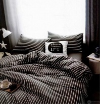 Постельное белье из твила Полосатое изображение