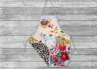 Картинка Фартук для кухни с пропиткой Цветы 