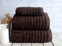 Полотенце банное Wella Kahve темно коричневое от интернет-магазина Галактика текстиля Полотенце банное Wella Kahve темно коричневое фотография