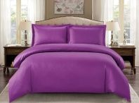Постельное белье Мако-сатин Фиолетовое изображение