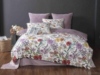 Постельное белье Маки жемчуг лаванда изображение