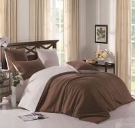 Постельное белье Кофе с оттенком лаванды изображение