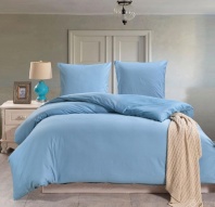 Постельное белье Однотонное Небесное от интернет-магазина Галактика текстиля Постельное белье Однотонное Небесное изображение