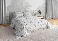 Постельное белье Valtery Бабочки купить в интернет магазине||Галактика текстиля Фото Постельное белье Valtery Бабочки