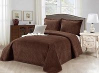 картинка Покрывало Касабланка Махагон коричневый