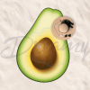 Покрывало пляжное Авокадо от интернет-магазина Галактика текстиля Покрывало пляжное Авокадо фотография