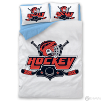Постельное бельё Для хоккеиста от интернет-магазина Галактика текстиля Фотография Постельное бельё Для хоккеиста