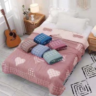 картинка Покрывало Tango жаккард с сердцами