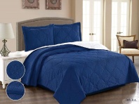 картинка Покрывало стеганое Runa темно-синее