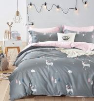  Постельное бельё Олени в лесу Изображение