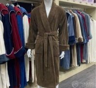 Картинка Халат мужской банный SL MK121 шоколад 