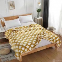 Плед Флер-де-лис от интернет-магазина Галактика текстиля Фотография Плед Флер-де-лис