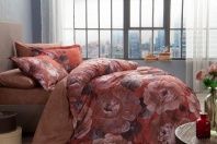 Постельное белье DIGITAL SATEN LANDO бордовое изображение