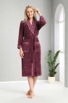 Картинка Халат CLASSY G.Kuruzu малиновый 