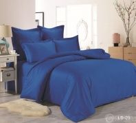 Постельное белье Лазурно синее от интернет-магазина Галактика текстиля Постельное белье Лазурно синее изображение