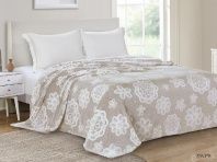 Изображение Плед Снежинки из велсофта