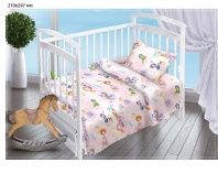 Фотография Детское постельное белье Принцессы розовое