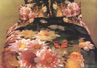 Постельное белье Фамилье Бабочка и цветы изображение