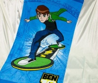 Полотенце пляжное детское Бен 10 от интернет-магазина Галактика текстиля Полотенце пляжное детское Бен 10 фото