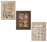 Набор Полотенец  Кофе (3шт. в упаковке) Фото