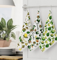 Набор Полотенец Авокадо (3шт. в упаковке) Фото