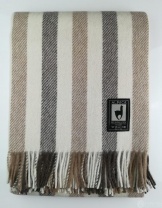 Фотография Плед INCALPACA В полоску