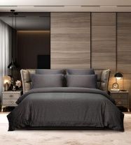 Постельное белье Жаккард Серое изображение