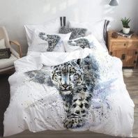Постельное белье Снежный барс фотография