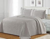 Покрывало Classy Light Gray от интернет-магазина Галактика текстиля картинка Покрывало Classy Light Gray