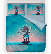 Изображение Постельное белье Летающие тарелки и Звездный космос 