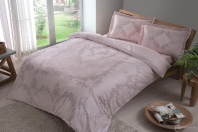 Постельное белье SATEN JUSTINE розовый от интернет-магазина Галактика текстиля Постельное белье SATEN JUSTINE розовый изображение