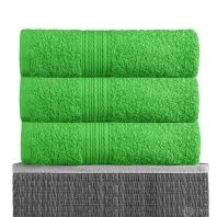 Фото Простыня Arlel  махровая, зеленая