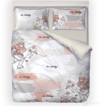 Постельное бельё Ice Hockey от интернет-магазина Галактика текстиля Фотография Постельное бельё Ice Hockey