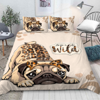 Фото Постельное бельё Рождён быть диким Мопсом от интернет-магазина Галактика текстиля