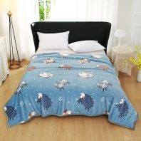 Плед С Овечками от интернет магазина galatekstil.ru Фотография Плед С Овечками