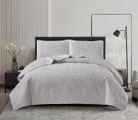 картинка Покрывало Tango велюр Серебристое