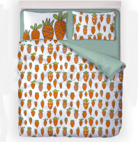 Постельное белье Морковь изображение