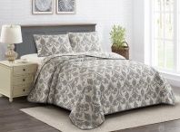 Покрывало Parisienne серое от интернет-магазина Галактика текстиля картинка Покрывало Parisienne серое