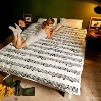 Постельное белье Ноты изображение