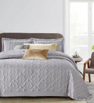 Покрывало QUEEN VICTORIA серое от интернет-магазина Галактика текстиля картинка Покрывало QUEEN VICTORIA серое